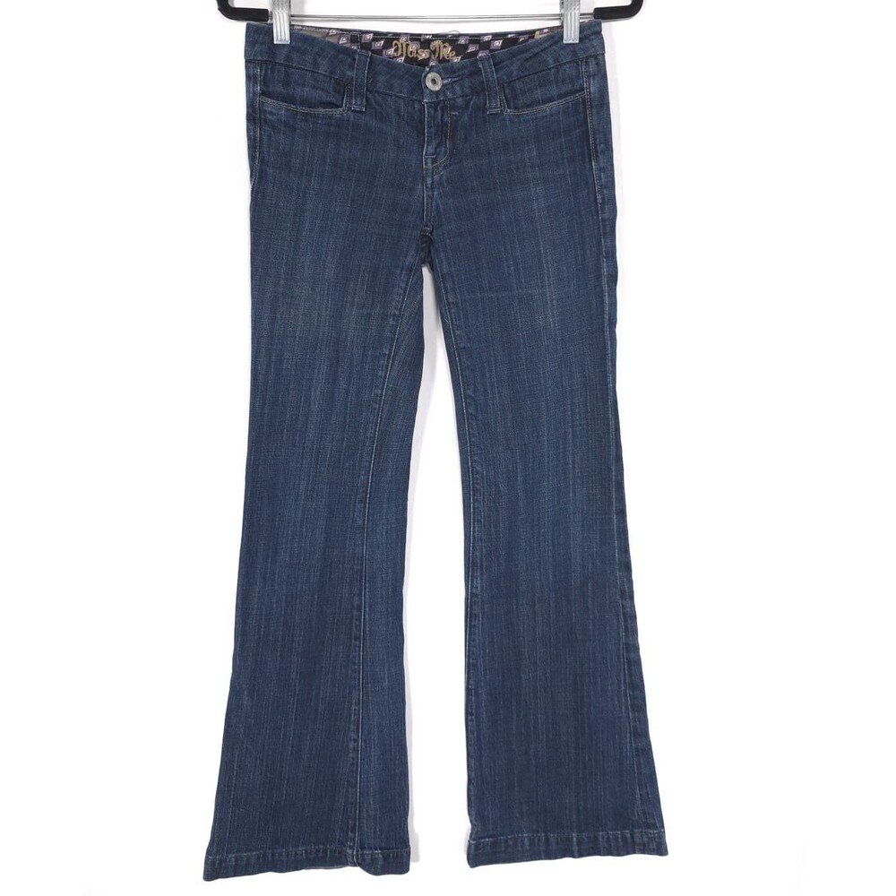 MISS ME Women's Jeans Bootcut Stretch 26 Denim Mid Rise Flare JP4508L